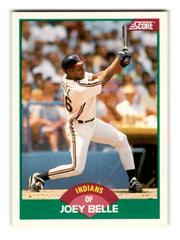 Joey Belle Baseball Cards 1989 Score Traded Prices