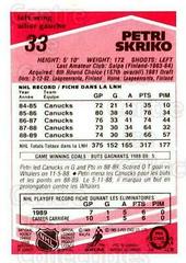 Petri Skriko #33 Hockey Cards 1989 O-Pee-Chee Prices