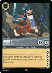 Goofy - Knight for a Day #180 Lorcana Rise of the Floodborn Prices