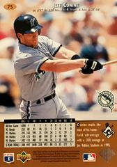 Rear | Jeff Conine Baseball Cards 1996 Upper Deck