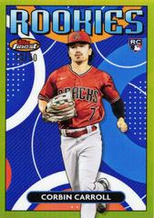 Corbin Carroll [Gold] #FRD-7 Baseball Cards 2023 Topps Finest Rookies Design Variation Prices