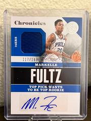 Markelle Fultz #CA-MFL Basketball Cards 2017 Panini Chronicles Autographs Prices