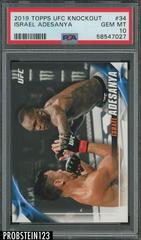 Israel Adesanya Ufc Cards 2019 Topps UFC Knockout Prices
