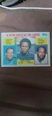 AL Active Career Batting Leaders (Brett, Carew, Cooper) #710 Baseball Cards 1984 Topps Prices