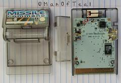 Cartridge And Motherboard  | Missile Command GameBoy Color
