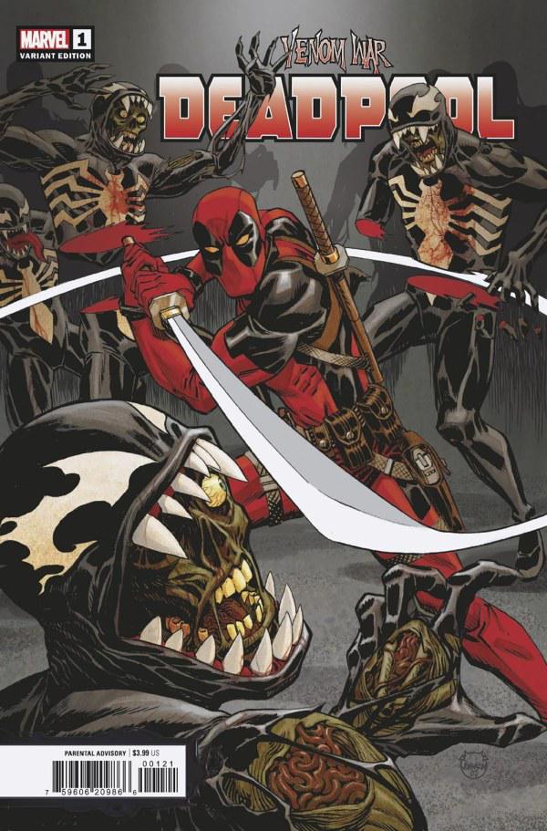 Venom War: Deadpool [Johnson] #1 (2024) Comic Books Venom War: Deadpool