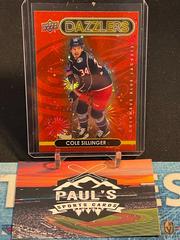 Cole Sillinger [Red] Hockey Cards 2021 Upper Deck Dazzlers Prices