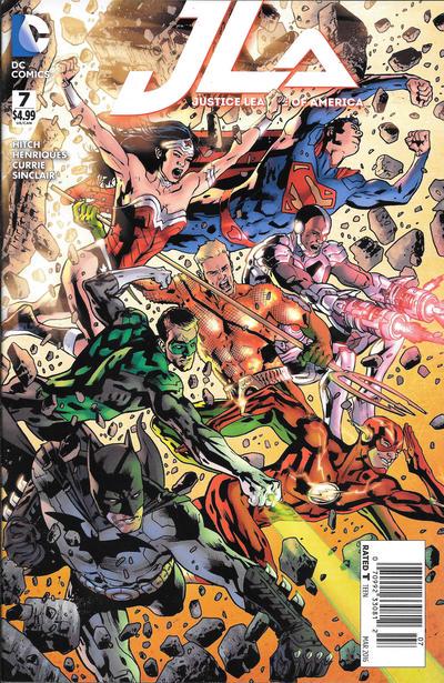 Justice League of America [Newsstand] #7 (2016) Comic Books Justice League of America