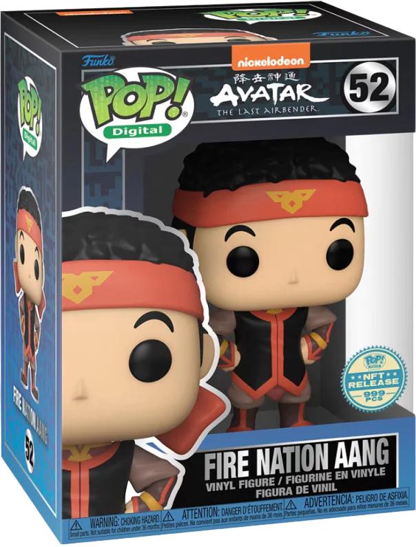 Fire Nation Aang #52 Funko POP Digital