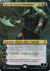 Garruk, Cursed Huntsman [Extended Art] Magic Throne of Eldraine Prices