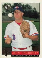 John Hrusovsky Baseball Cards 1993 Fleer Excel Prices