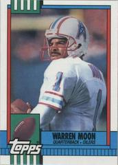 Warren Moon #216 Football Cards 1990 Topps Prices