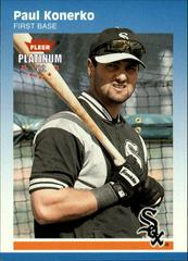 Paul Konerko #237 Baseball Cards 2002 Fleer Platinum Prices