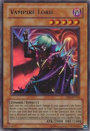 Vampire Lord DB2-EN116 YuGiOh Dark Beginning 2