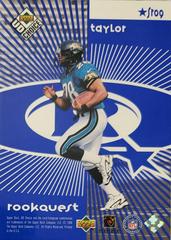 Emmitt Smith, Fred Taylor [Blue] #SR09 Football Cards 1998 Upper Deck UD Choice Starquest/Rookiequest Prices
