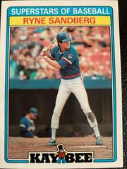 Ryne Sandberg Baseball Cards 1987 Topps KayBee Superstars Prices