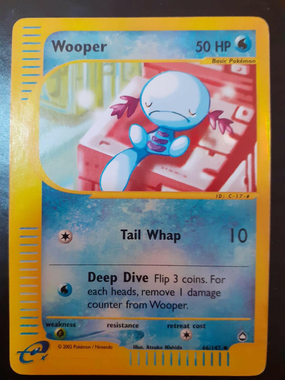 Wooper Prices Pokemon Aquapolis Pokemon Cards