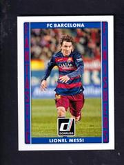 Lionel Messi #8 Soccer Cards 2015 Panini Donruss Fantastic Finishers Prices