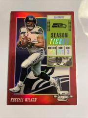 Russell Wilson [Red] #10 Football Cards 2018 Panini Contenders Optic Prices
