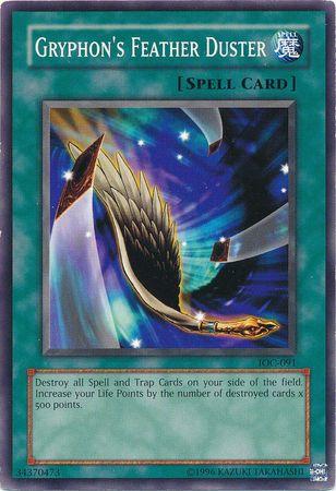 Gryphon's Feather Duster IOC-091 YuGiOh Invasion of Chaos