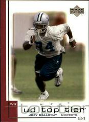Joey Galloway #48 Football Cards 2001 Upper Deck Top Tier Prices