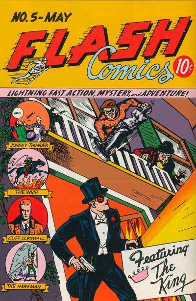 Flash Comics #5 (1940) Comic Books Flash Comics