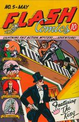 Flash Comics #5 (1940) Comic Books Flash Comics Prices