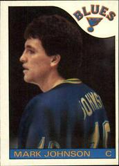 Mark Johnson Hockey Cards 1985 Topps Prices