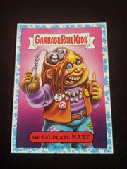 Metal Plate NATE [Blue] #4b Garbage Pail Kids Revenge of the Horror-ible Prices