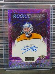 Connor Ingram [Violet Pixels] Hockey Cards 2020 O Pee Chee Platinum Rookie Autographs Prices