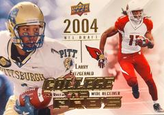 Larry Fitzgerald #CTP-LF Football Cards 2009 Upper Deck Rookie Exclusives College to Pros Prices