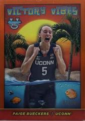 Paige Bueckers [Orange Refractor] #VV-12 Basketball Cards 2023 Bowman Best University Victory Vibe Prices