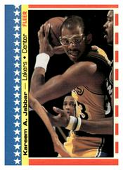 Kareem Abdul-Jabbar Basketball Cards 1987 Fleer Sticker Prices