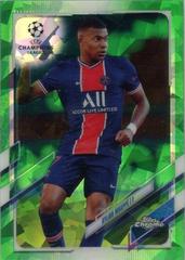 Kylian Mbappe [Green] Soccer Cards 2020 Topps Chrome UEFA Champions League Sapphire Prices