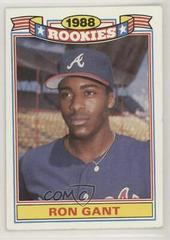 Ron Gant #9 Baseball Cards 1989 Topps Glossy Rookies Prices