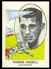 Tom Vassell Football Cards 1961 NU Card Prices