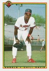 Chili Davis #301 Baseball Cards 1990 Bowman Prices