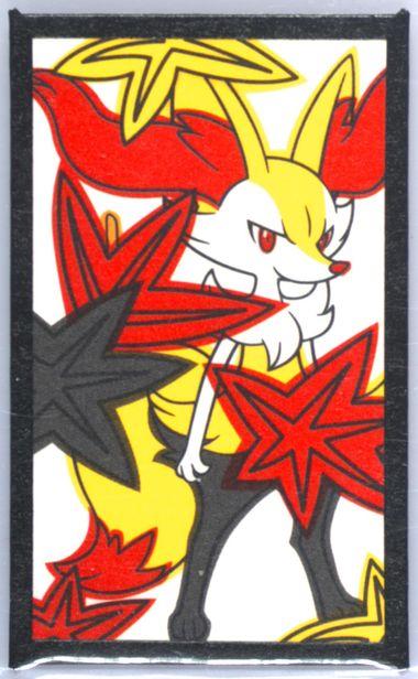 Braixen (October) Pokemon Japanese Hanafuda