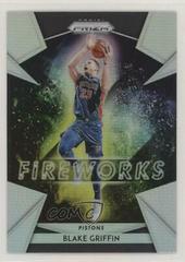 Blake Griffin [Silver Prizm] Basketball Cards 2018 Panini Prizm Fireworks Prices