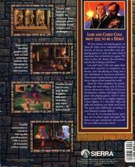 Back Cover | Quest For Glory I PC Games