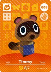 Main Image | Timmy #008 [Animal Crossing Series 1] Amiibo Cards