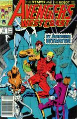 The West Coast Avengers [Newsstand] #67 (1991) Comic Books West Coast Avengers Prices