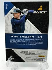 Back Of Card | Freddie Freeman Baseball Cards 2021 Panini Chronicles Pinnacle