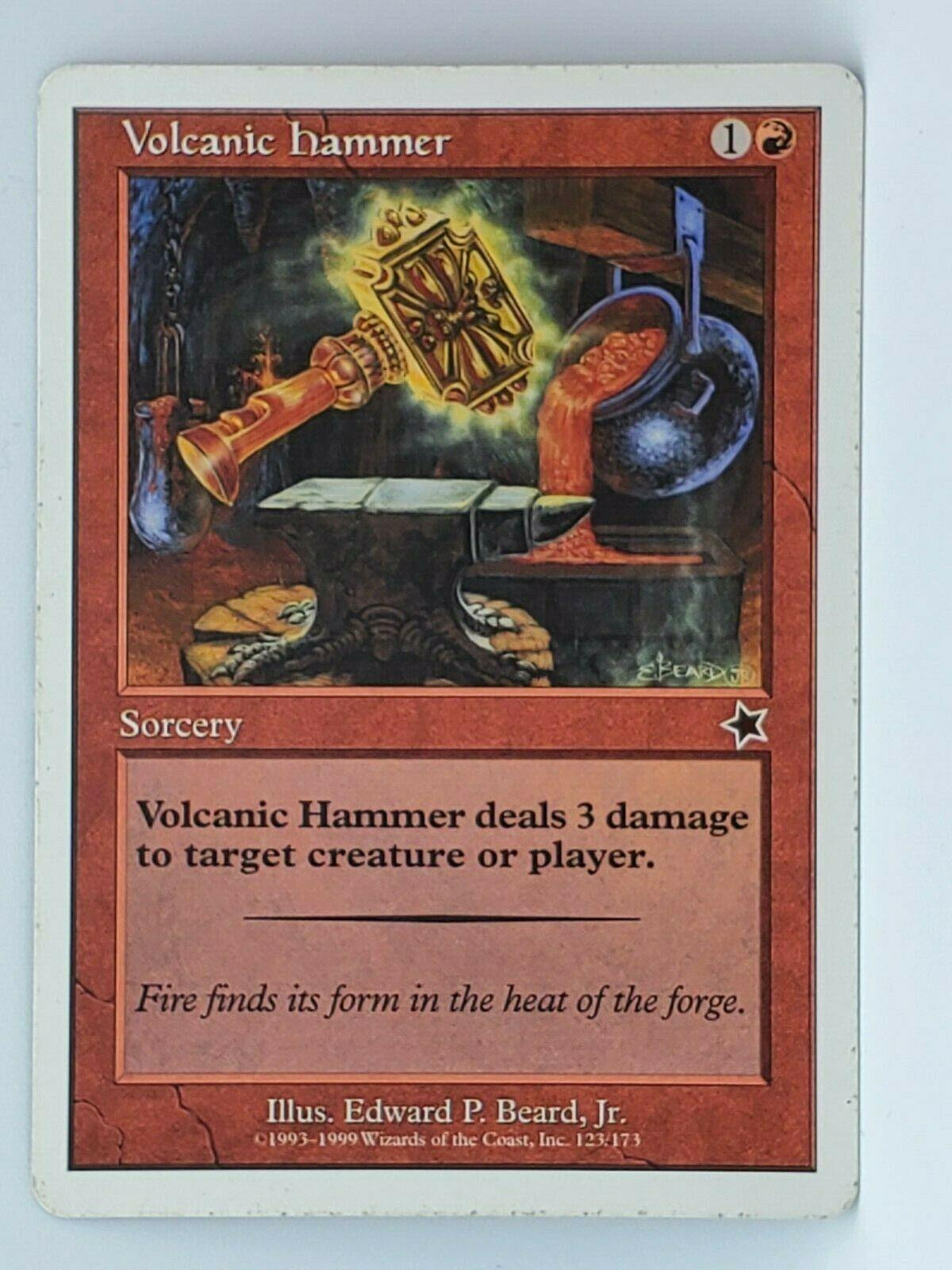 Volcanic Hammer Prices Magic Starter 1999 Magic Cards