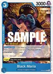 Black Maria [Pre-Release] OP04-052 One Piece Kingdoms of Intrigue Prices