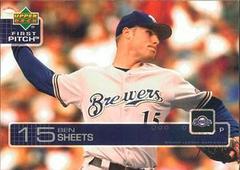 Ben Sheets Baseball Cards 2003 Upper Deck First Pitch Prices