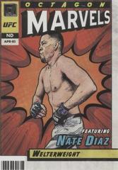 Nate Diaz #14 Ufc Cards 2022 Panini Donruss UFC Octagon Marvels Prices