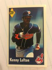 Kenny Lofton #81 Baseball Cards 1995 Fleer Panini Stickers Prices
