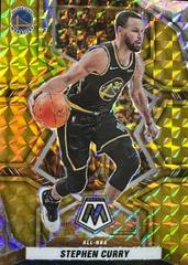 Stephen Curry [Gold] #284 Basketball Cards 2021 Panini Mosaic Prices