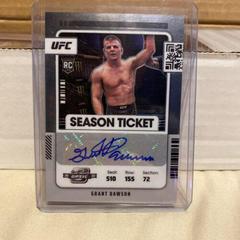 Grant Dawson #CO-GDW Ufc Cards 2022 Panini Chronicles UFC Contenders Optic Rookie Season Ticket Autographs Prices